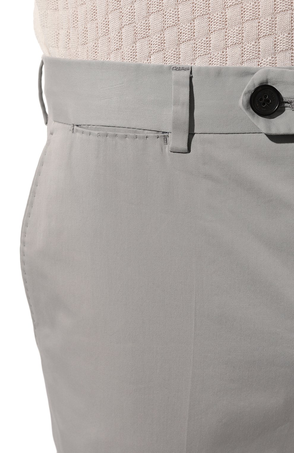 Мужские светло-серые брюки из хлопка и шелка WINDSOR купить винтернет-магазине ЦУМ, арт. 13 SANTI0S-W 10009601